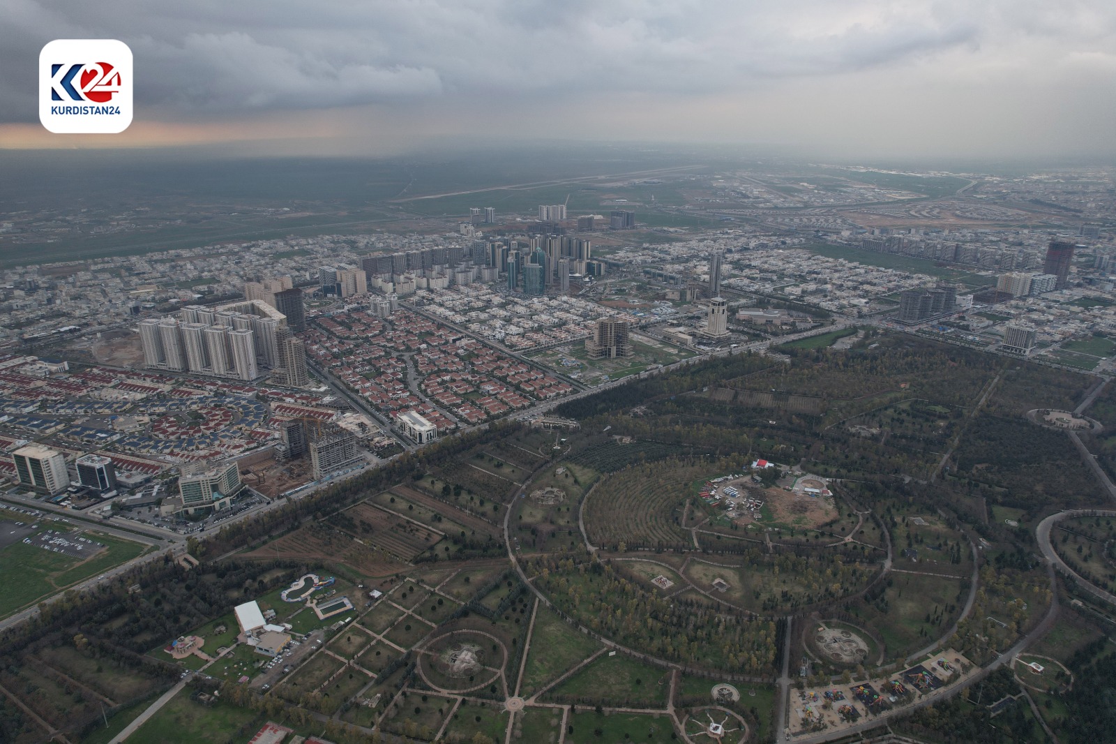 Erbil city. (Photo: Kurdistan24/ Islam Hiro)